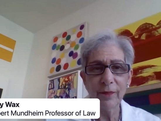 Amy Wax attends FIRE Faculty Network webinar