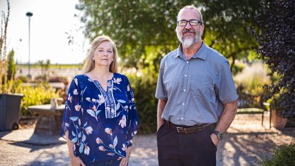 Bill Blanken and Linda De Morales