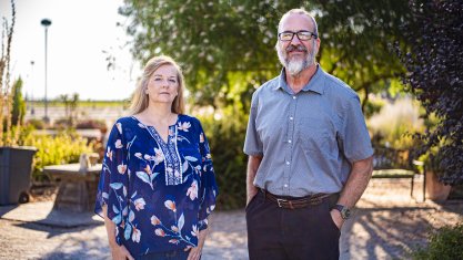 Bill Blanken and Linda De Morales