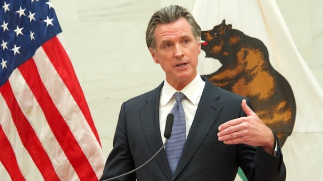 California Governor Gavin Newsom