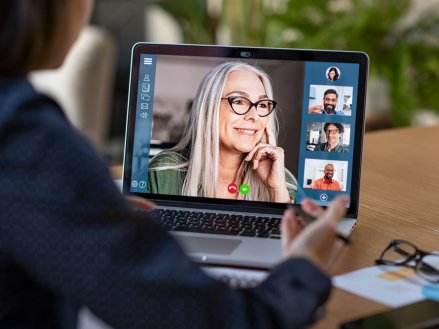 conference video call teachers 