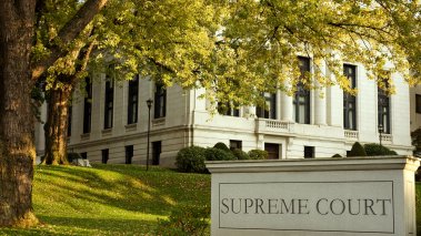 Connecticut Supreme court building in Hartford downtown