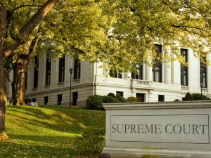 Connecticut Supreme court building in Hartford downtown 