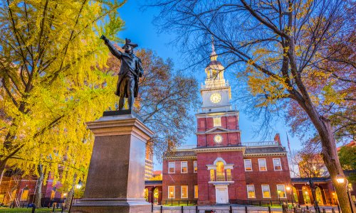 Independence Hall in Philadelphia