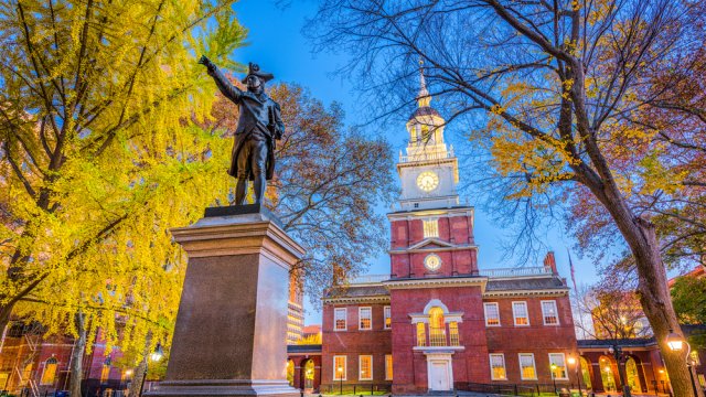 Independence Hall in Philadelphia