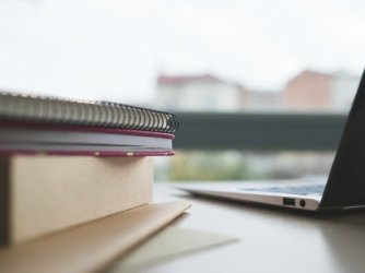 notebooks and laptop