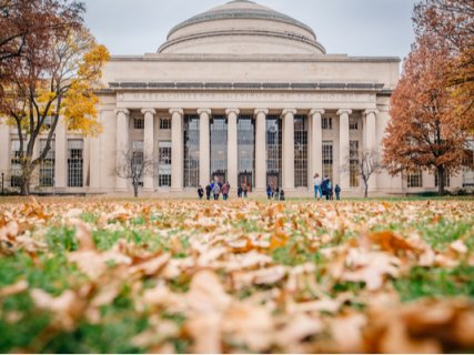 MIT campus in the fall