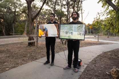 Faraz Harsini (left) and Daraius Dubash (right)