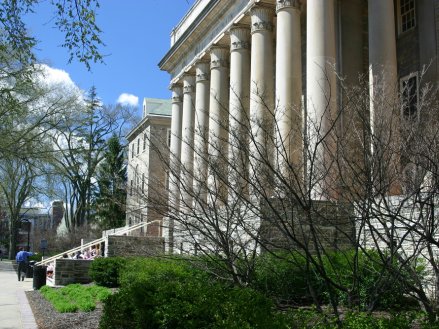 College campus building