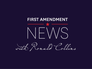 First Amendment News with Ronald Collins signature