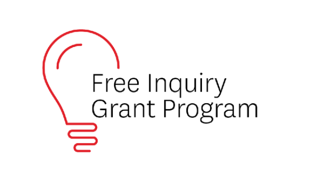 Free Inquiry Grant Program lightbulb logo