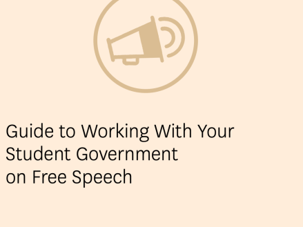 Guide to Working with Student Government cover